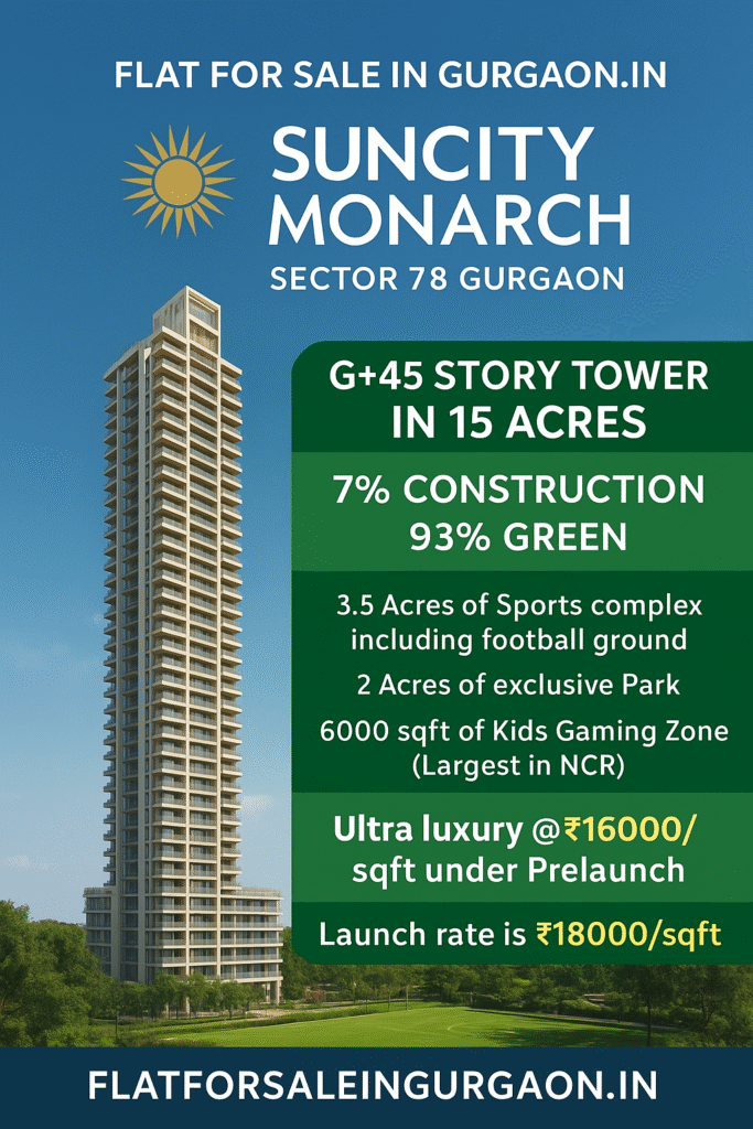 Suncity Sector 78 Gurgoan
